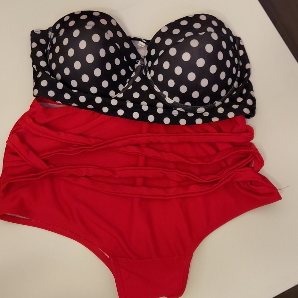2 piece Retro Swimsuit
